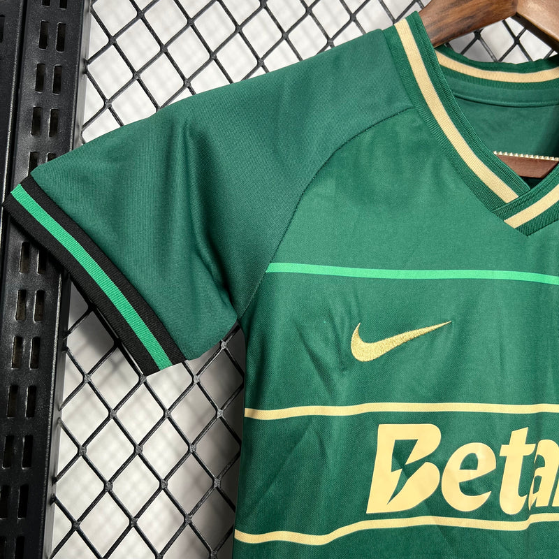 Kit Infantil Sporting Away 24/25 - Nike Infantil