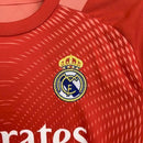 Kit Infantil Real Madrid Goleiro Laranja 2025/26 - Infantil