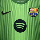 Kit Infantil Barcelona Goleiro Verde 2025/26 - Infantil
