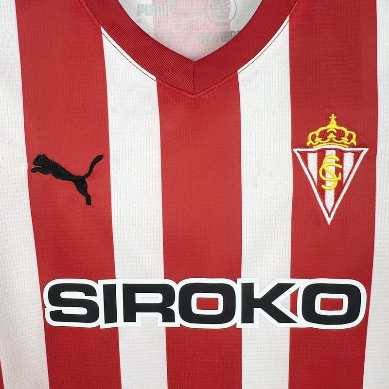 Kit Infantil Sporting de Gijon Home 24/25 - Puma Adidas Infantil