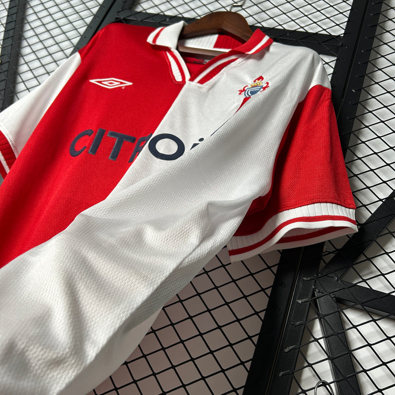 Camisa Celta Away 2001/02 - Versão Retro