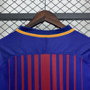 Camisa Barcelona Home 2017/18 - Versão Retro Manga Comprida
