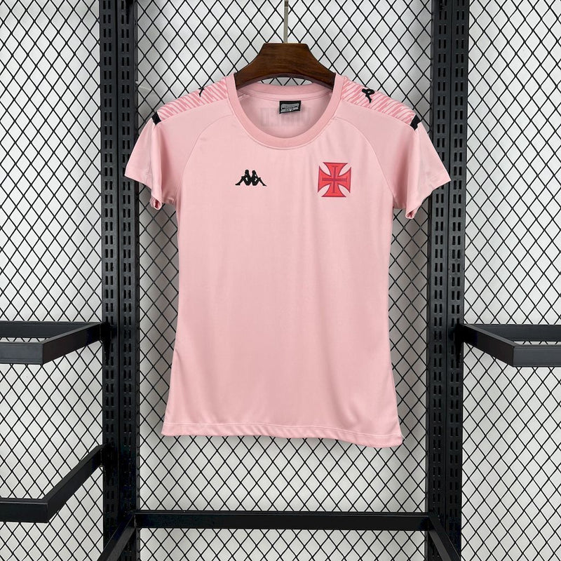 Camisa Vasco da Gama Pink 2025/26 - Feminina