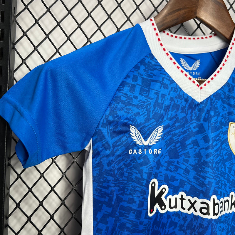 Kit Infantil Athletic Bilbao Away 24/25 - Castore Infantil