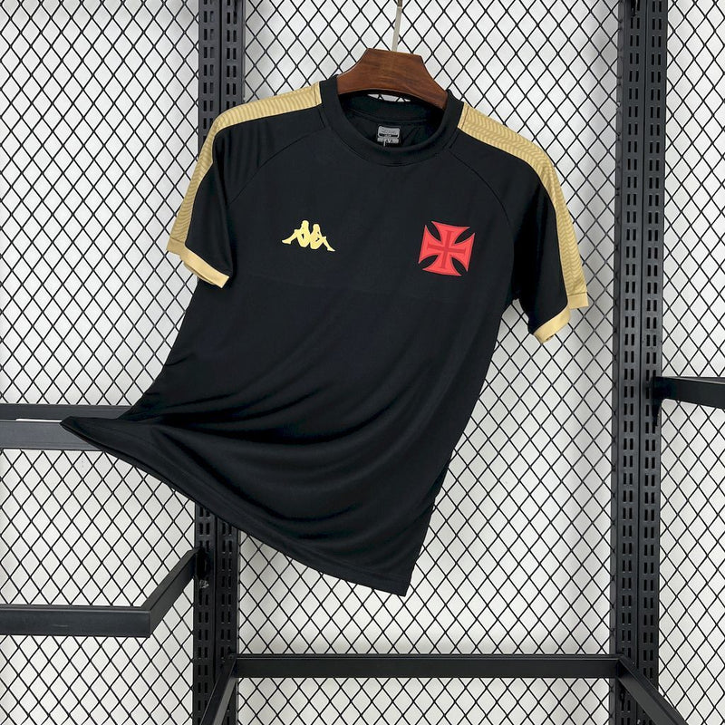 Camisa Vasco da Gama Supporter Black Gold 2025/26 - Torcedor Masculina
