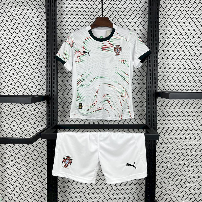 Kit Infantil Portugal Away 25/26 - Puma infantil