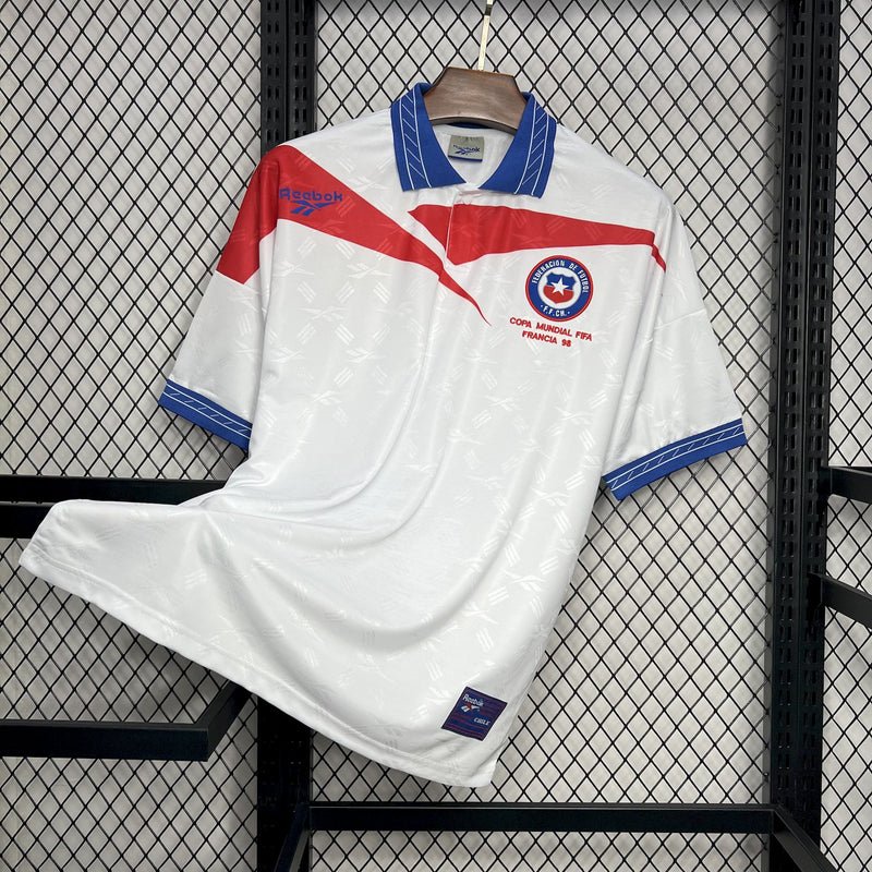 Camisa Chile Away 1998 - Versão Retro
