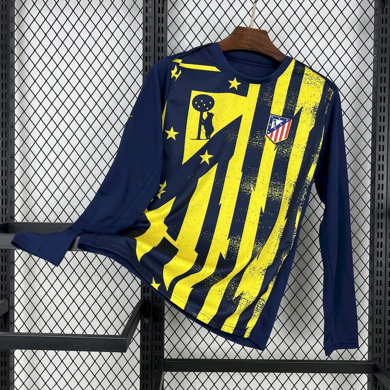 Camisa Atlético Madrid Pré-Jogo 2025/26 - Versão Torcedor