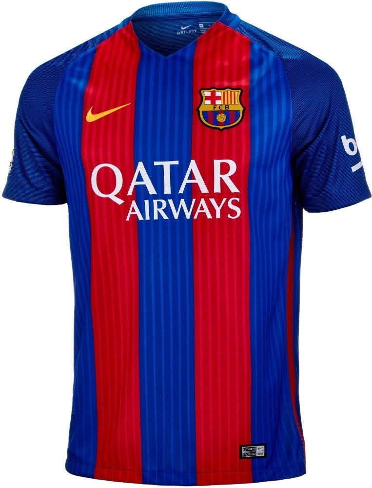 Camisa Barcelona Titular 16/17 - Versão Retro