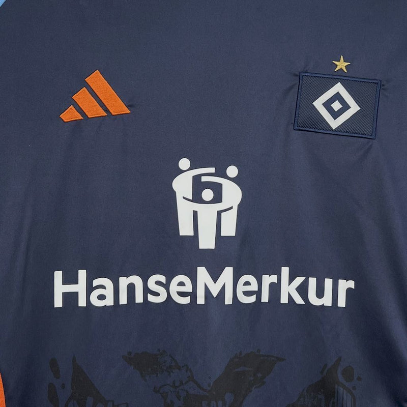 Camisa Hamburger Pré-Jogo 2024/25 - Torcedor Masculina