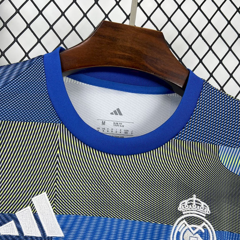 Camisa Real Madrid Pré-Jogo 2025/26 - Adidas Torcedor Masculina