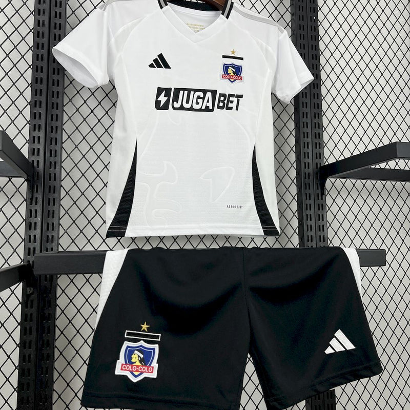 Kit Infantil Colo Colo Home 25/26 - Adidas infantil