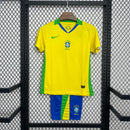 Kit Infantil Brasil Home 2025/26 - Nike infantil