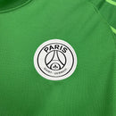 Camisa PSG Goleiro Verde Manga comprida 2025/26 - Versão Torcedor