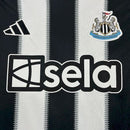 Camisa Newcastle United Home Manga Comprida 2025/26 - Masculina