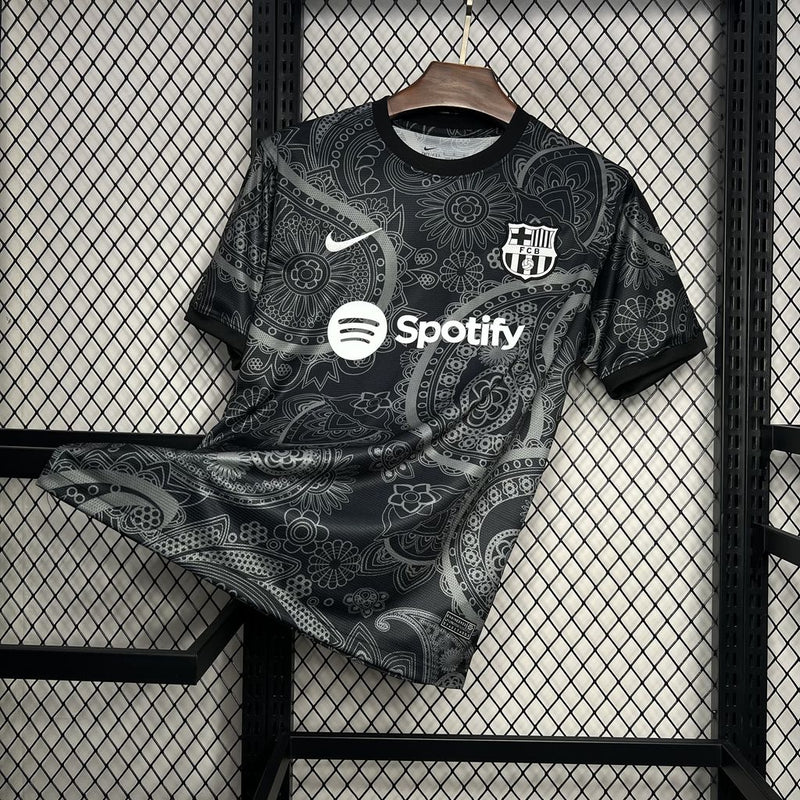 Camisa Barcelona Black 24/25 - Nike Torcedor Masculina