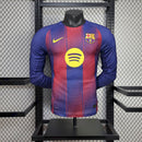 Camisa Barcelona Home Manga Comprida 2025/26 - Jogador Masculina