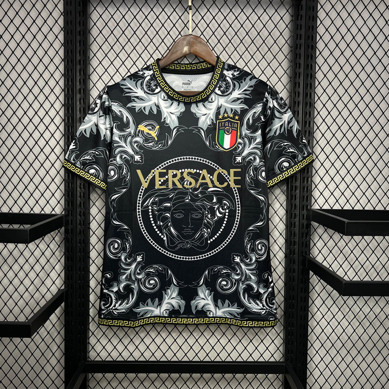 Camisa Seleção Itália Versace Ed. Especial 23/24- Puma Torcedor Masculina