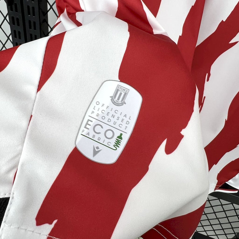 Camisa Stoke City Home 2025/26 - Torcedor Masculina