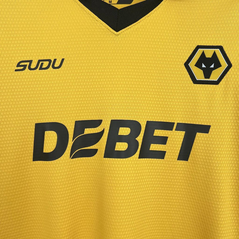 Camisa Wolves Home 2025/26 - Torcedor Masculina