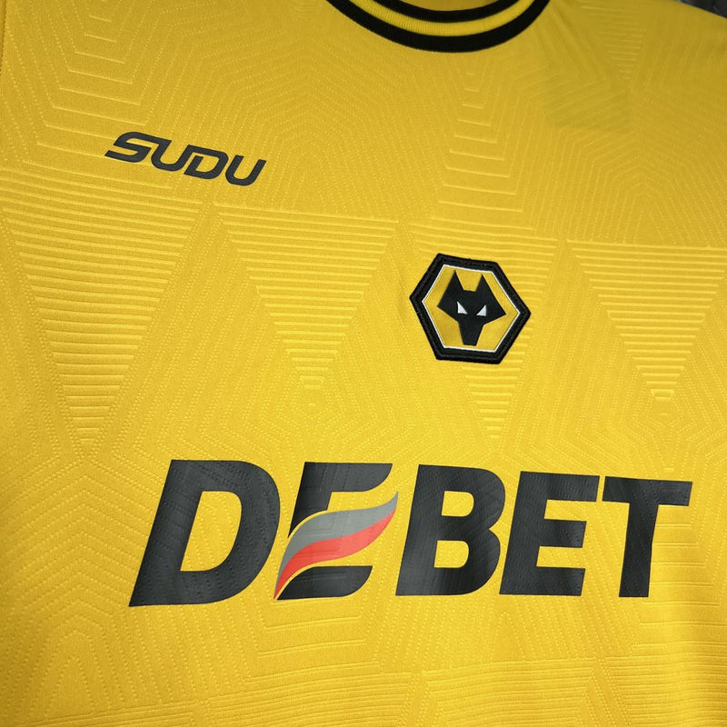 Camisa Wolverhampton Home 24/25 - Torcedor Masculina