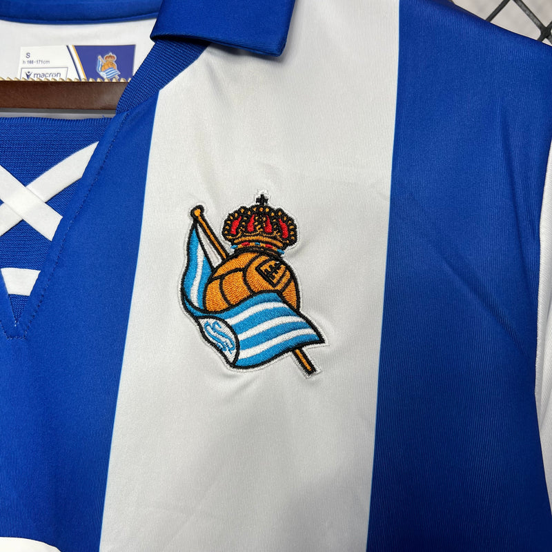 Camisa Real Sociedad Home 24/25 - Torcedor Masculina