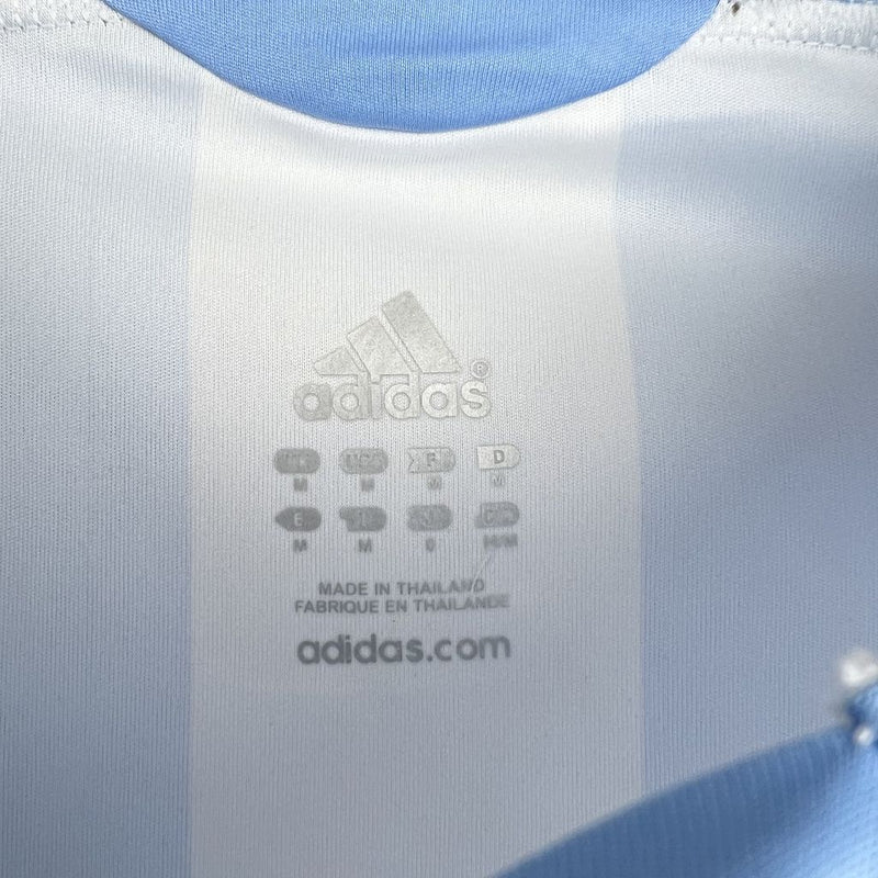 Camisa Argentina Copa do Mundo Home 2006/07 - Versão Retro Manga Comprida