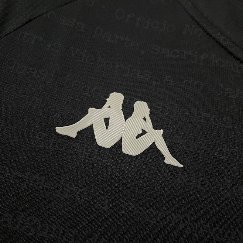 Camisa Vasco Black  24/25 - Kappa Torcedor Masculina