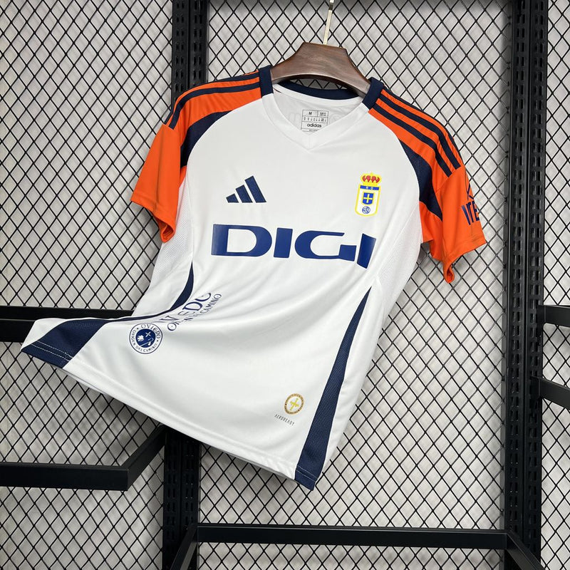 Camisa Real Oviedo Away 24/25 - Adidas Versão Torcedor