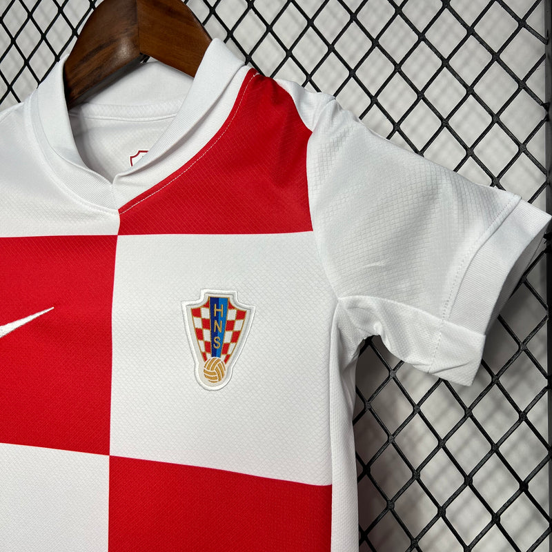 Kit Infantil Croácia Home 24/25 - Nike Infantil