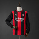Camisa Milan Titular 2026/27 - Torcedor Manga Comprida