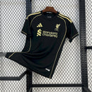 Camisa Liverpool Black 2025/26 - Torcedor Masculina