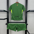 Kit Infantil Barcelona Goleiro Verde 2025/26 - Infantil