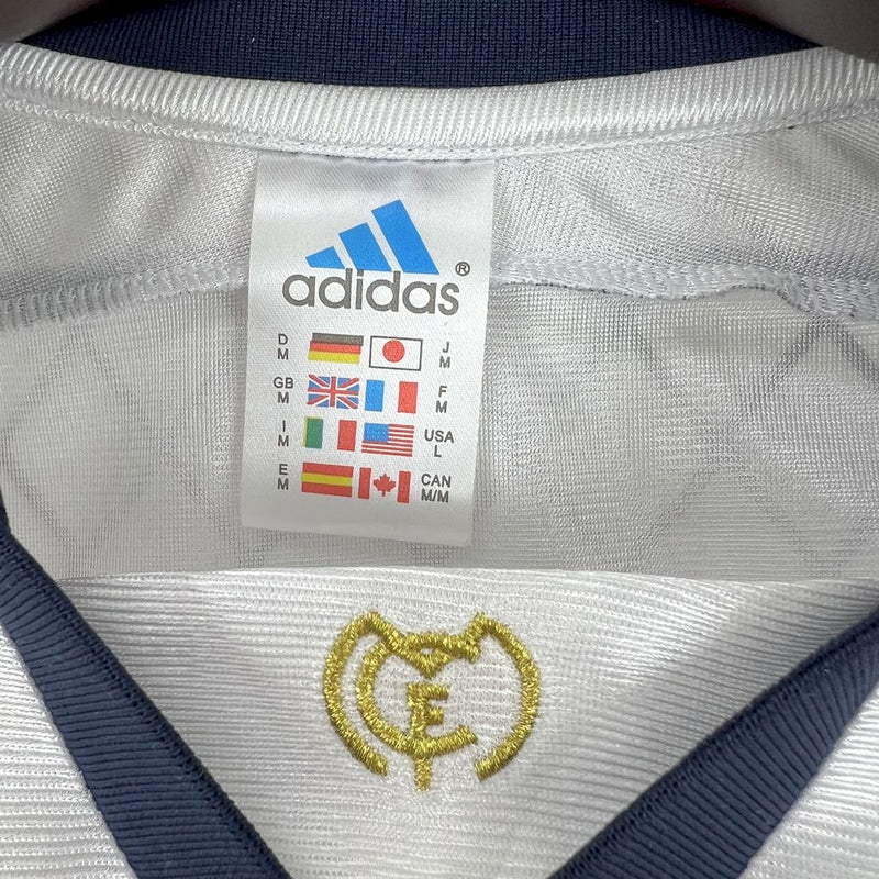Camisa Real Madrid Home 1998/00 - Adidas Versão Retro