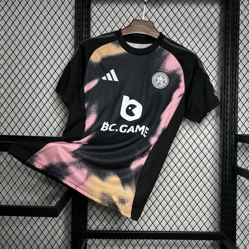 Camisa Leicester City Away 24/25 - Adidas Versão Torcedor