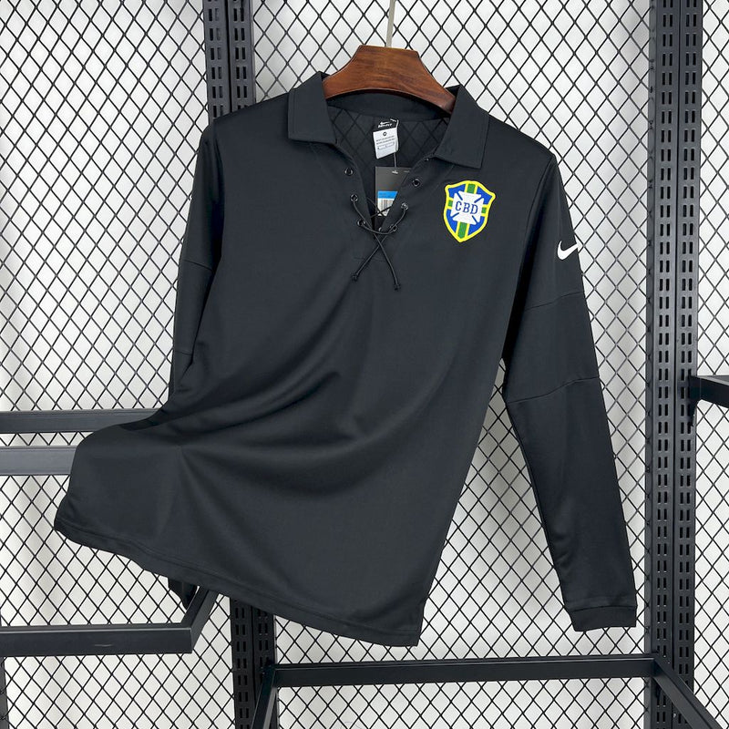 Camisa Brasil Ed. Especial 2004 - Versão Retro Manga Comprida