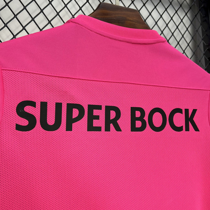 Camisa Sporting Pink 24/25 - Nike Torcedor Masculina