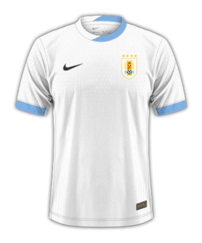 Camisa Uruguai Away 24/25 - Nike Versão Torcedor