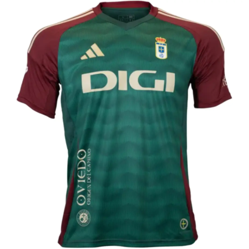 Camisa Real Oviedo Third 24/25 - Adidas Versão Torcedor