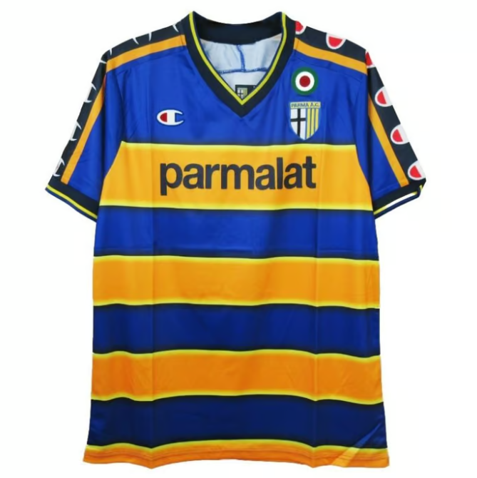 Camisa Parma Calcio Home 2002/03  - Versão Retro