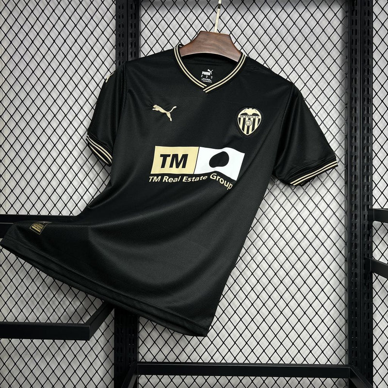 Camisa Valencia Black 24/25 - Puma Versão Torcedor