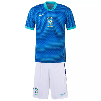 Kit Infantil Brasil Away 24/25 - Nike Infantil