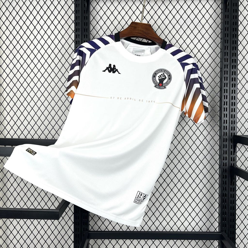 Camisa Vasco Pré-Jogo 24/25 - Kappa Torcedor Masculina