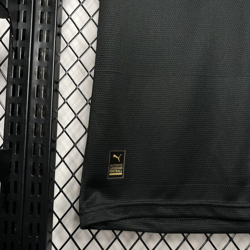Camisa Valencia Black 24/25 - Puma Versão Torcedor