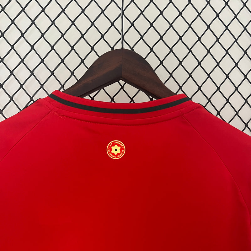 Camisa Seleção País de Gales Home 24/25 - Adidas Torcedor Masculina