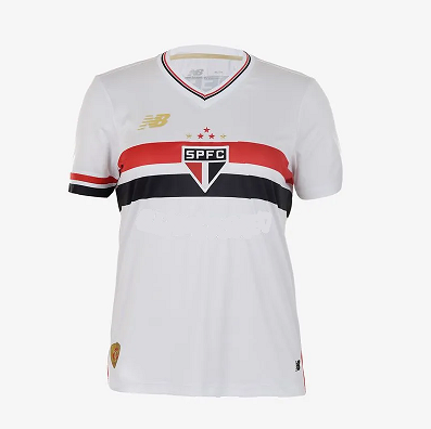 Camisa São Paulo Home 25/26 - New Balance Feminina