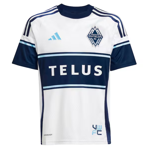 Camisa Vancouver Whitecaps Home 2025/26 - Adidas Torcedor Masculina