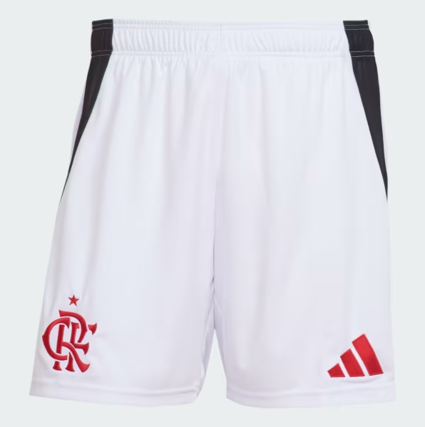 Calção Short Futebol Flamengo Home 2025/26 - Adidas Short