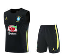 Conjunto de Treino Brasil Preto 2026/27 - Regata/Short