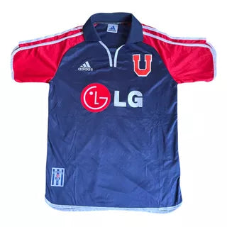 Camisa University of Chile Home 01/02 - Adidas Versão Retro